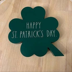 Rae Dunn Wooden Shamrock
